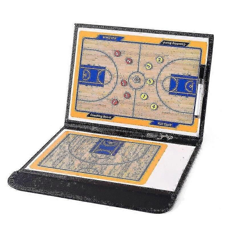 Basketball Tactical Coach Clipboard, Folding Coach Board