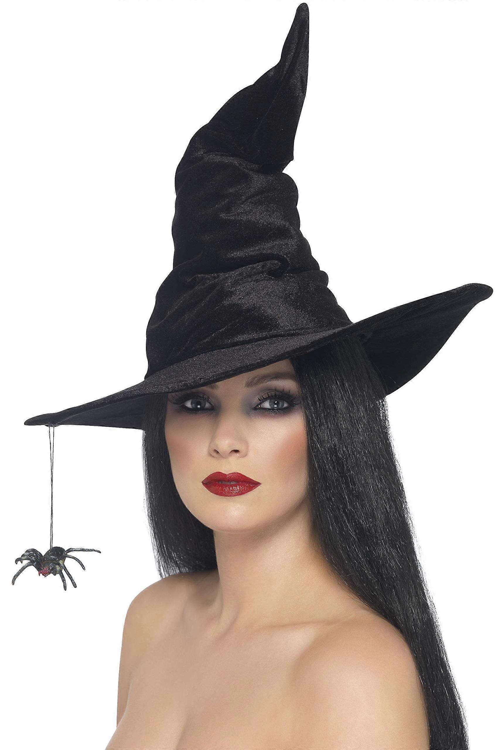 Witch Hat, and Spider - Black