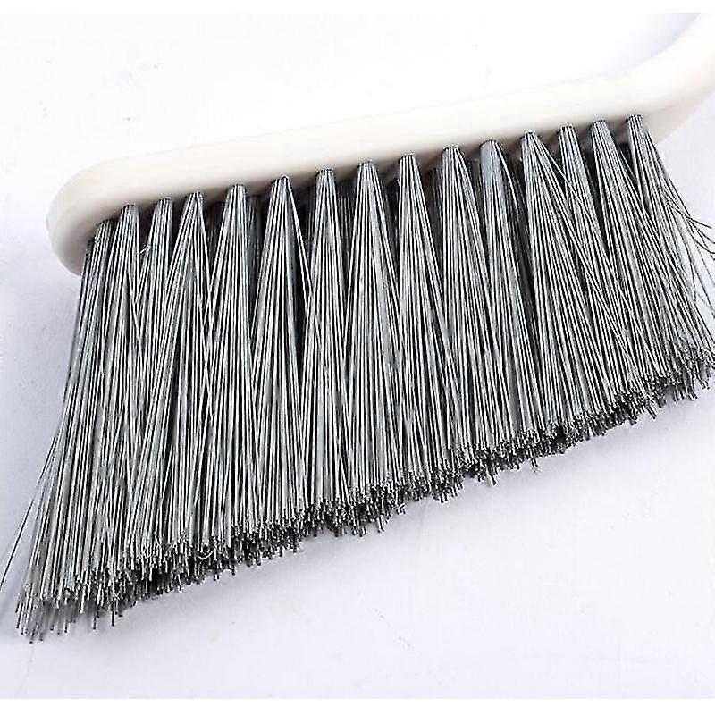 Brush Set Made Of Bamboo And Plastic - Dustpan And Hand Broom With Long Handle - For Quick And Effective Cleaning In The House
