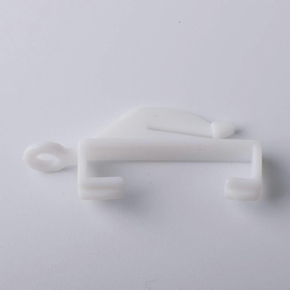 50pcs Plastic Adjustable Depth Pinch Pleat Locking Curtain Tape Clip