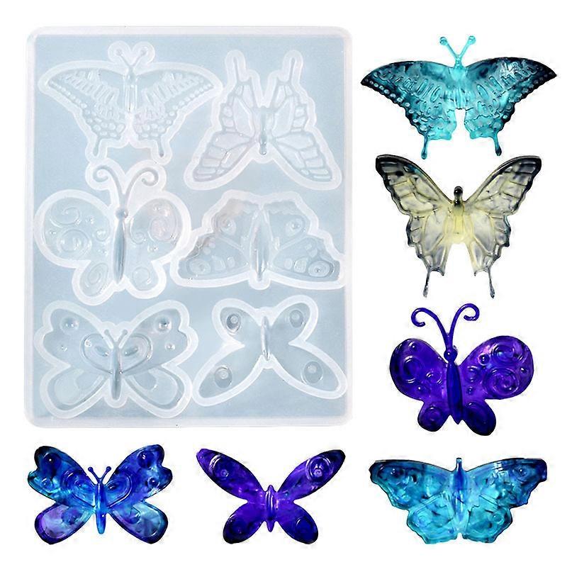 Butterfly Pendant Candlestick Mold