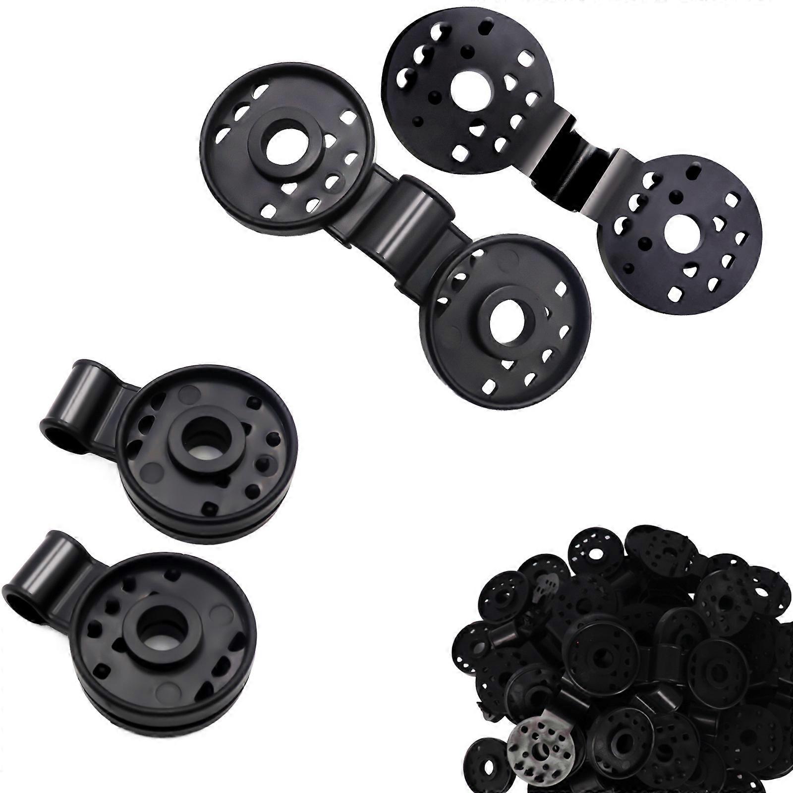 Shade Cloth Clips, Anti Bird Netting Clip 40pcs Fix Tightly for Agricultural Greenhouse (Black)