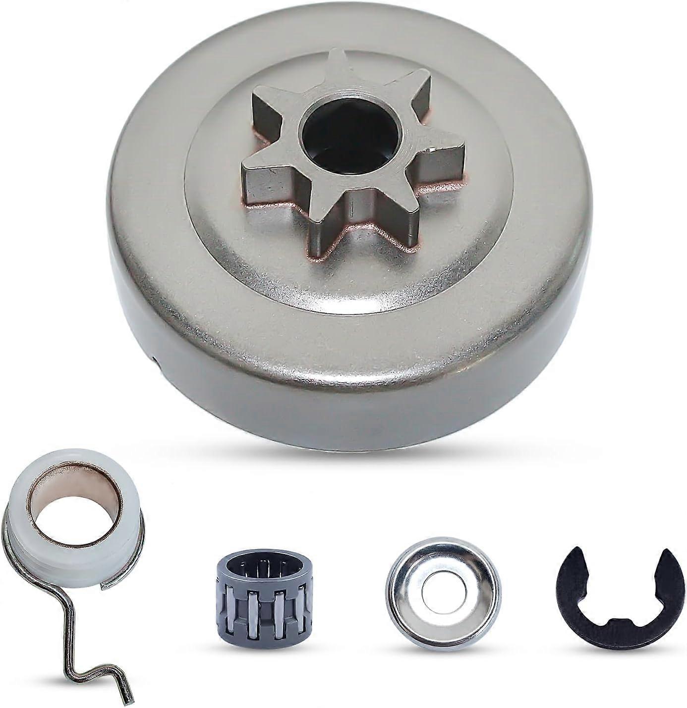325" 7T Clutch Drum Bell Worm Screw Washer Assembly for Stihl MS250 MS230 MS210 MS 250 230 210 025 023 021 Chainsaw Parts