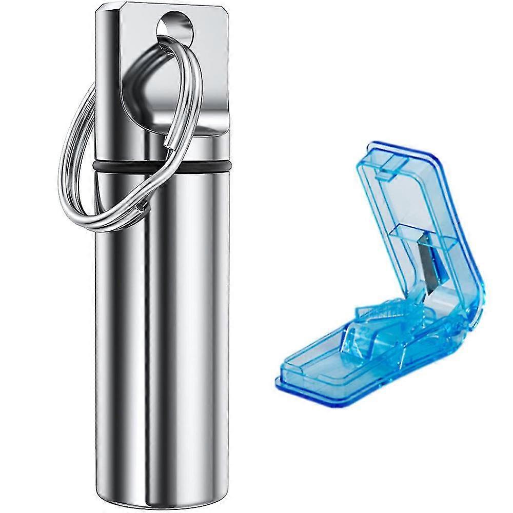 Tablet Divider + Metal Pill Box Combination Kit