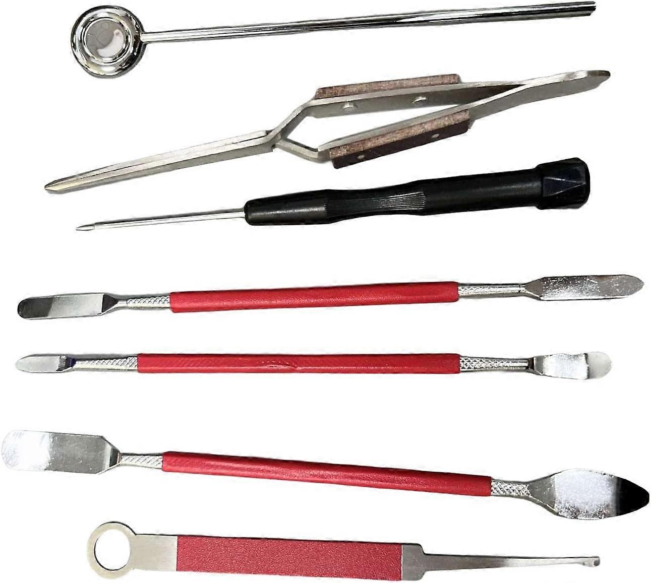 7Pcs Σαξόφωνα Επισκευή Tool Set Φορητά Κιτ, Κόκκινο