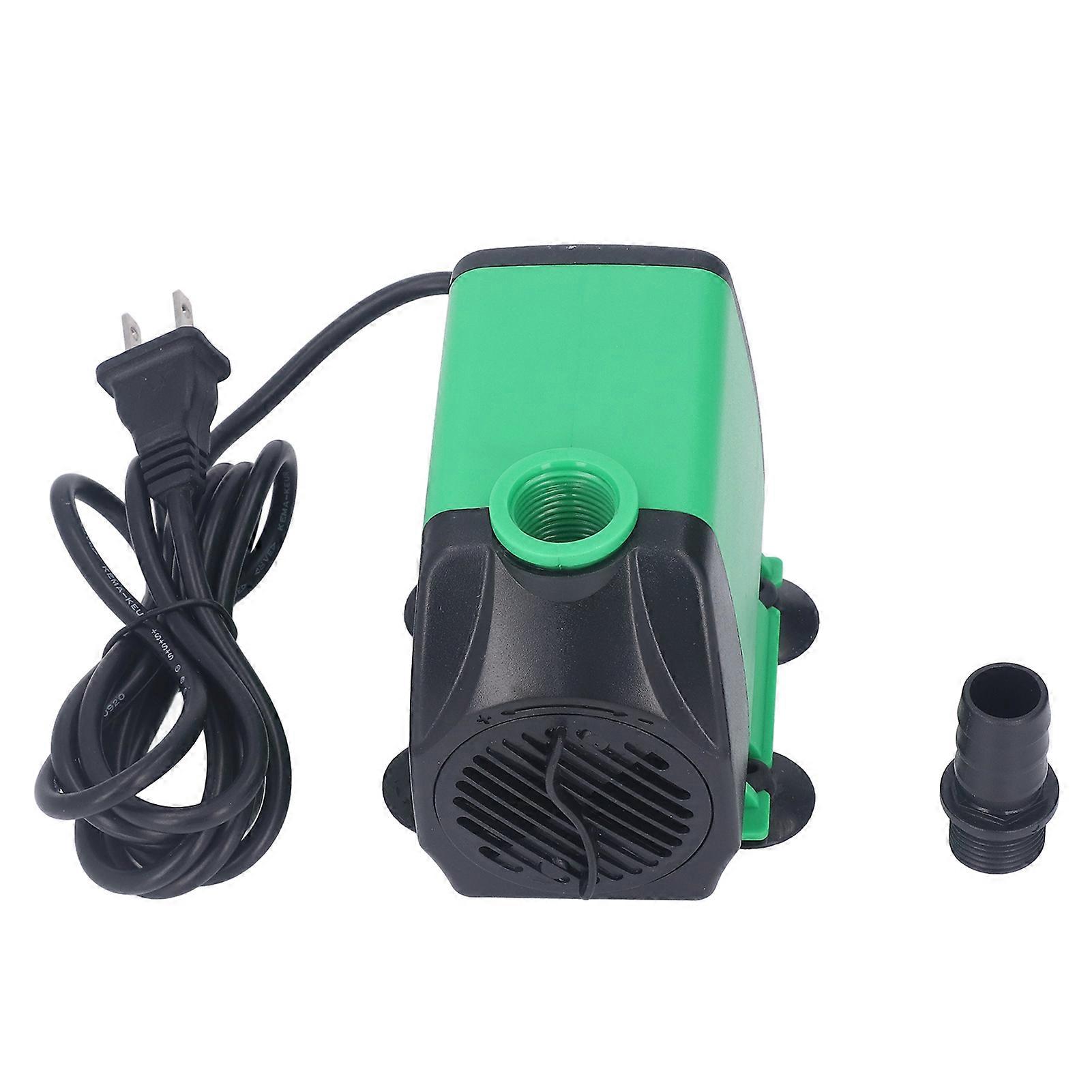 Υποβρύχια αντλία νερού 2000L ανά ώρα Εξαιρετικά ήσυχη υψηλή αντλία συντριβανιών ανελκυστήρων για το αμερικανικό βούλωμα 110V 60HZ λιμνών λιμνών λιμνών ψαριών