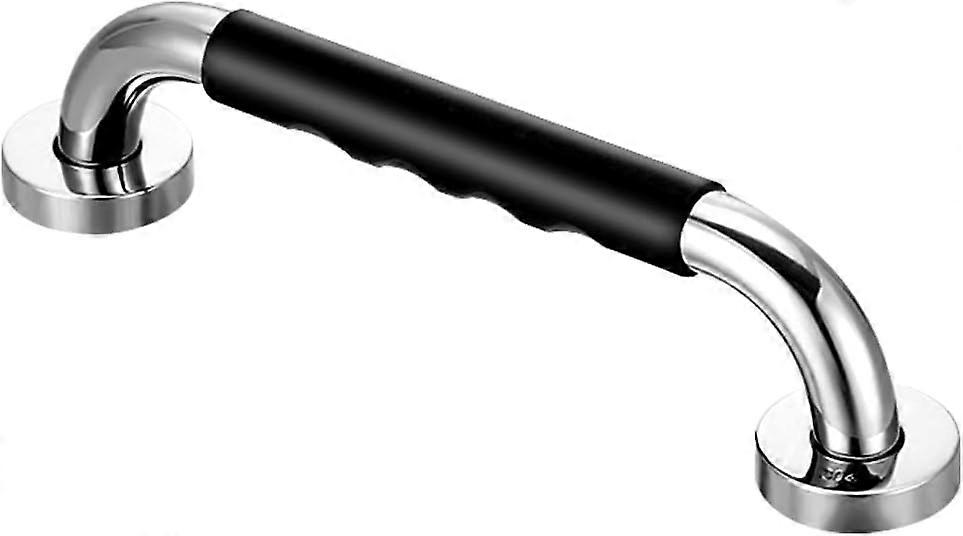 Bath handle with non-slip handle Stainless steel bath handle Shower handle Wall safety handle (300 mm)