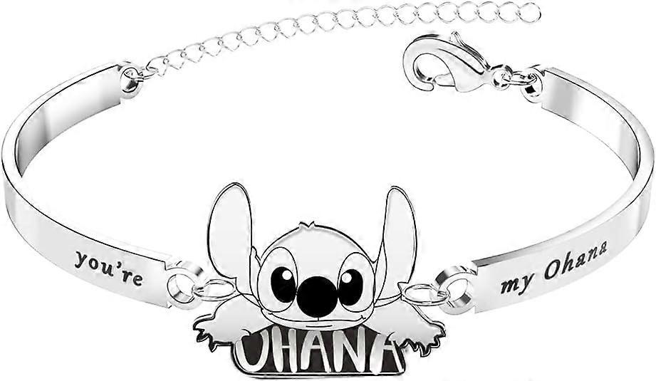 קסם צמיד סטית אוחנה, צמידי שרשרת יד מנירוסטה משפחתית, מתנות לנשים ונערות