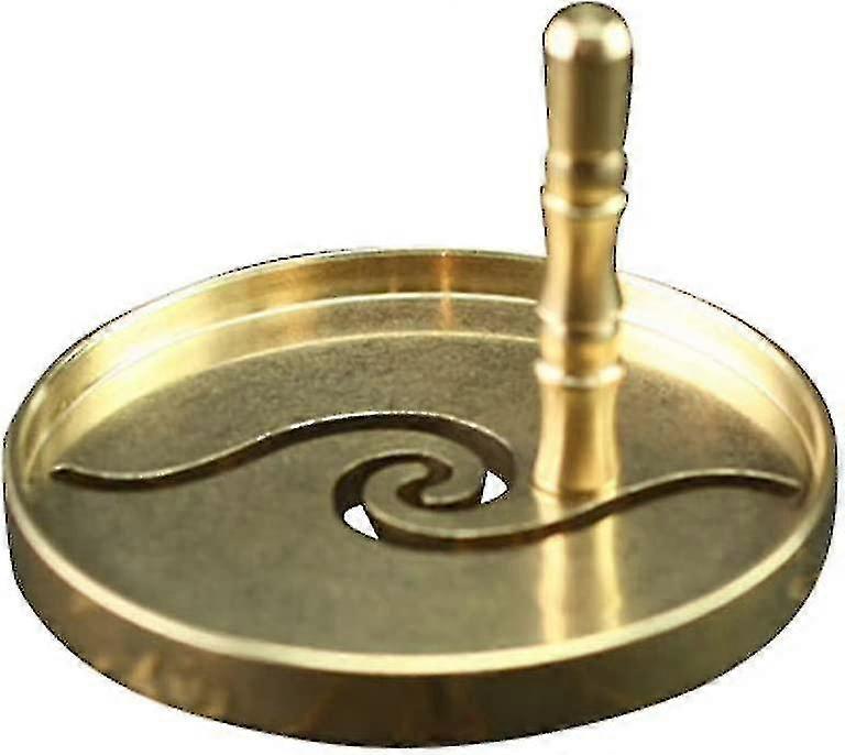 Fin kobber røgelse print Universal røgelse trykning form DIY røgelse forsegling en røgelse brænder holder DIY røgelse Making Kit guld) (1pc
