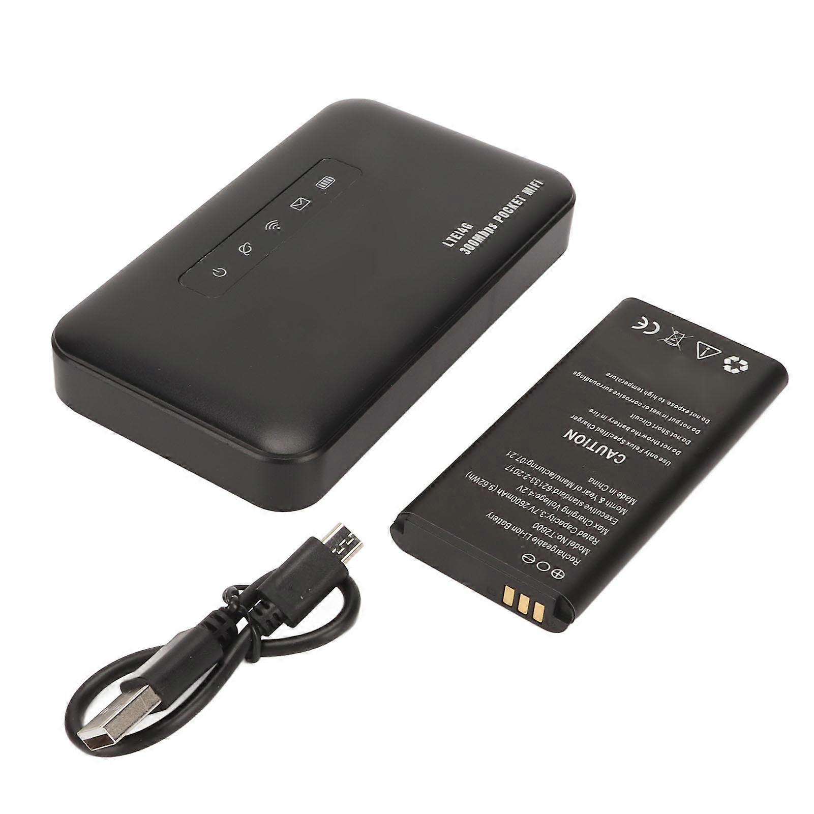 4G Portable WiFi USB Powered 300Mbps High Speed Network Wireless Router Mobile WiFi Hotspot for European Region