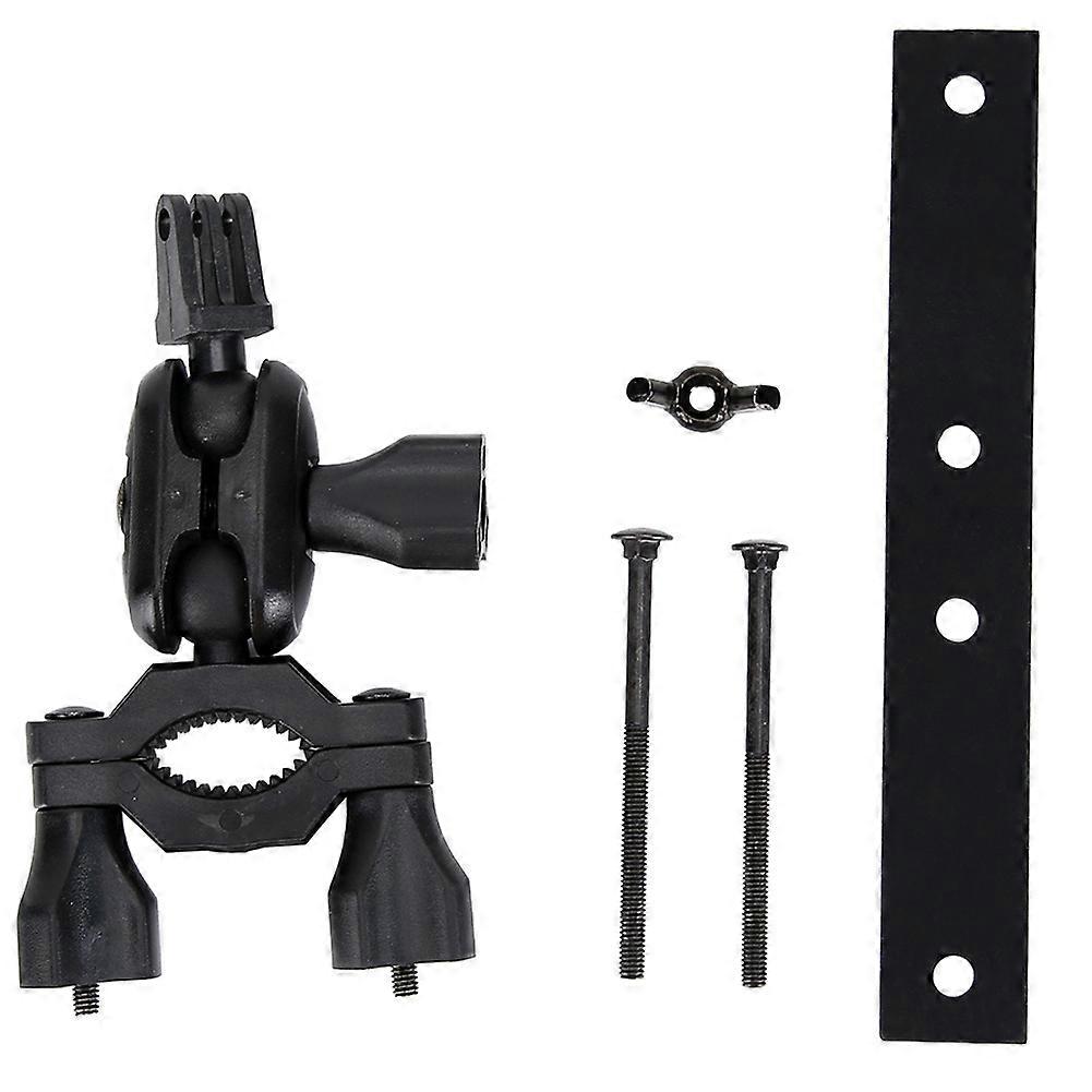 Car Rearview Mirror Camera Support Kit 360 Degree Rotating Driving Recorder Bracket