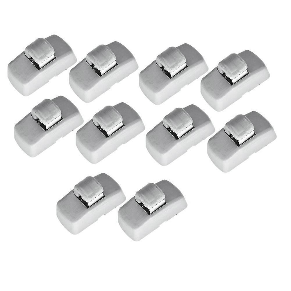 10 stuks voor Fabia 6Y A4 A5 1U 1Z Superb B5 3U 3B0857561B Grijze Zonneklep Zonneklep Haak Clips Beugel