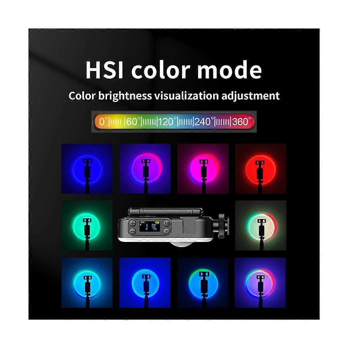 Photography Lights Led Lights With Desktop Cell Phone Stand Direct Broadcast Fill Light Rgb Ambient Chumian