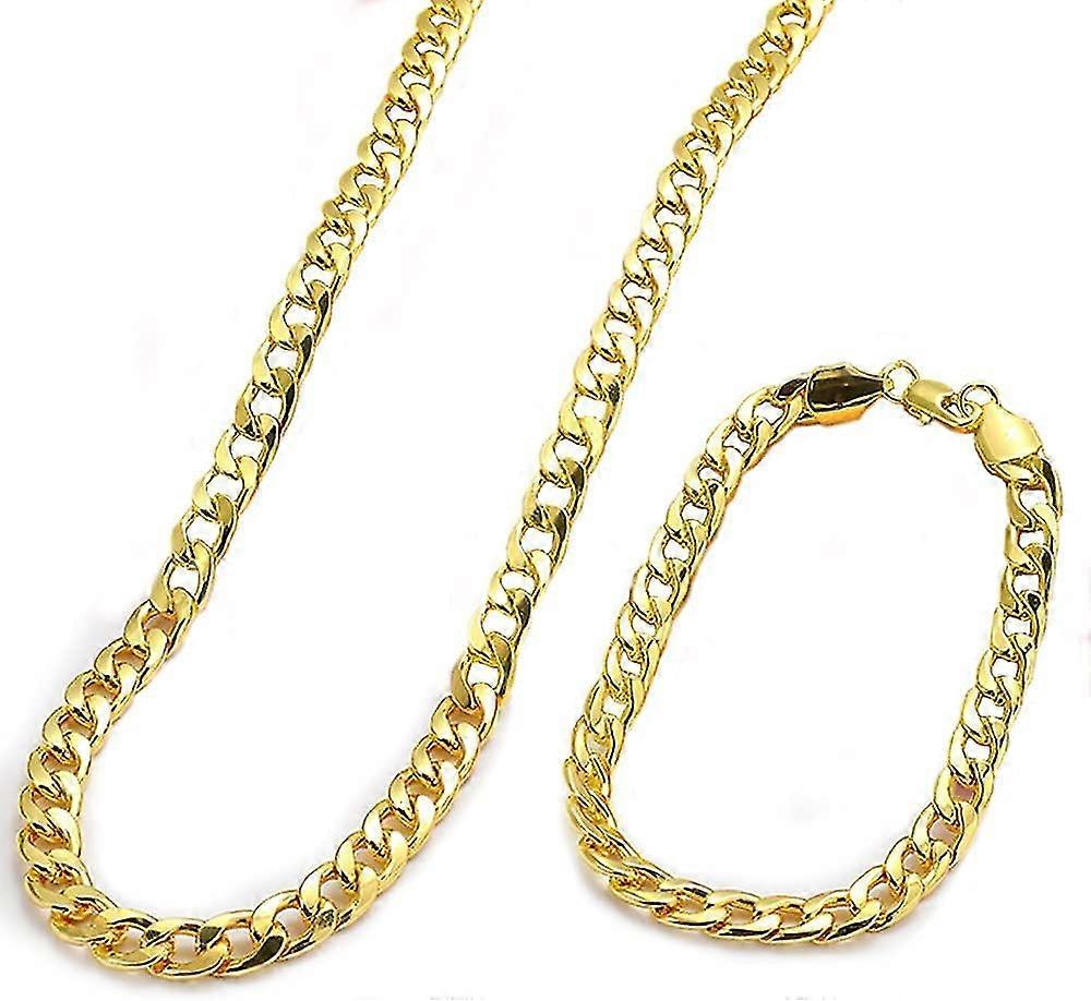 Gold Chain Men, Cuban Link Chain Gold, Cuban Link Chain Men, Men Curb Chain Gold, Cuban Gift