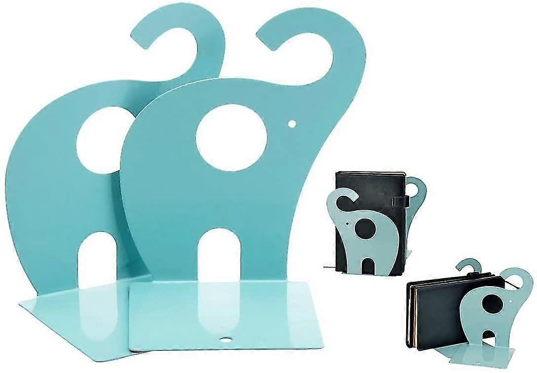 Cute Elephant Bookends Nonskid Art Bookend Gift   1 Pair