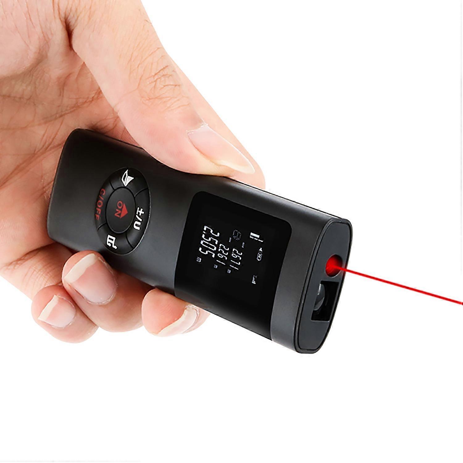 Handheld portable USB charging 40M Intelligent digital mini rangefinder