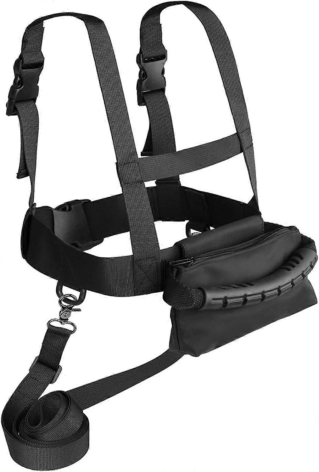 רתמת אימון סקי וסנובורד, מאמן רתמות סקי לפעוטות עם רצועות ניתנות להסרה