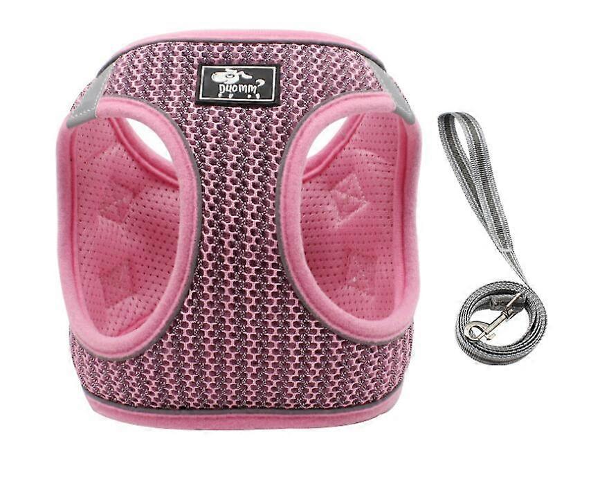 Dog Safety Reflective Vest , Pet Breathable Honeycomb chest back