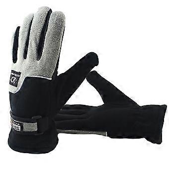 Full Finger Outdoor Sports Windproof Winter Soft Warm Men's Cycling Gloves