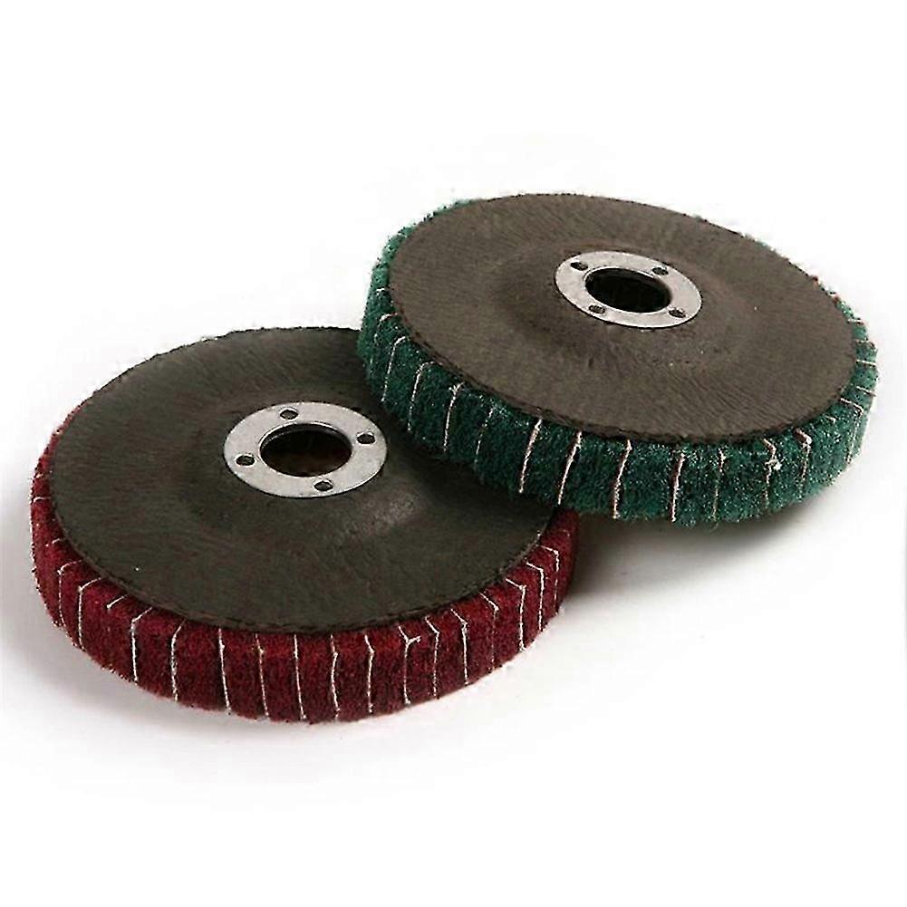 1 Pcs Abrasive Fiber 10cm Polishing Buffing Grit Disc