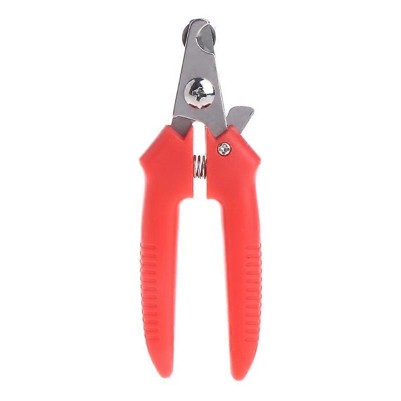 Professional Pet Nail Clipper Sharp Steel Blade Easy Grip Handle Cute Small