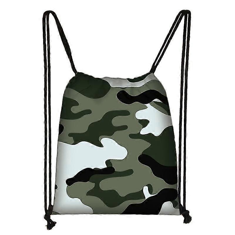 1pc Portable Printed Polyester Storage Bag