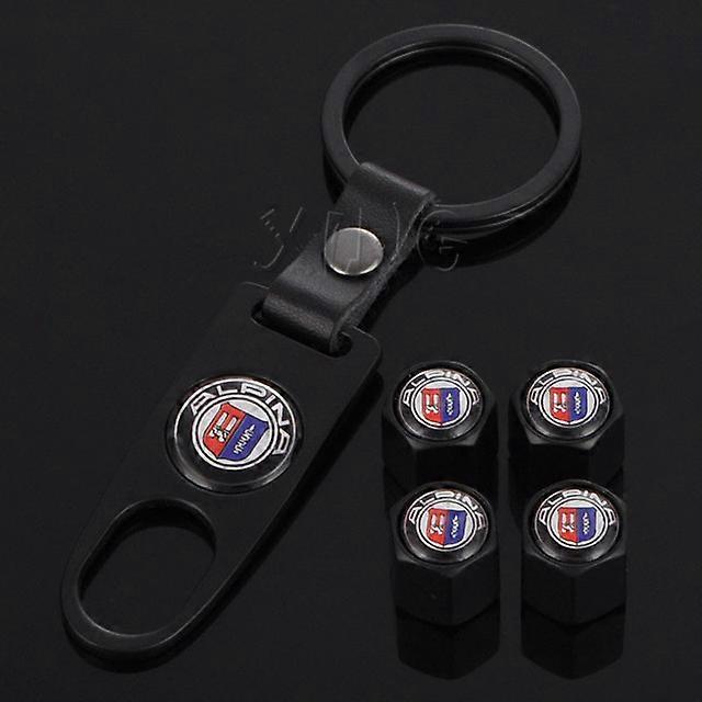 Car Tire Valve Cap Tyre Air Stems Caps Auto Dustproof Cover For BMW M 3 5 X5 ALPINA E0 E46 E60 E70 E90 F20 Modification Styling