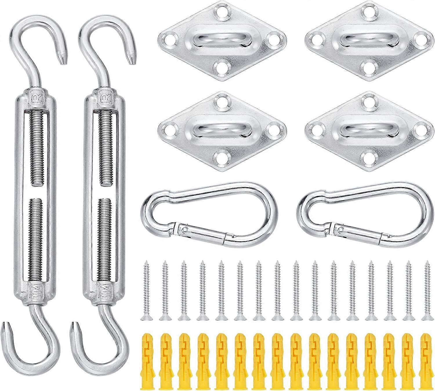 Awning Attachment Shade Sail Stainless Steel Hardware Kit