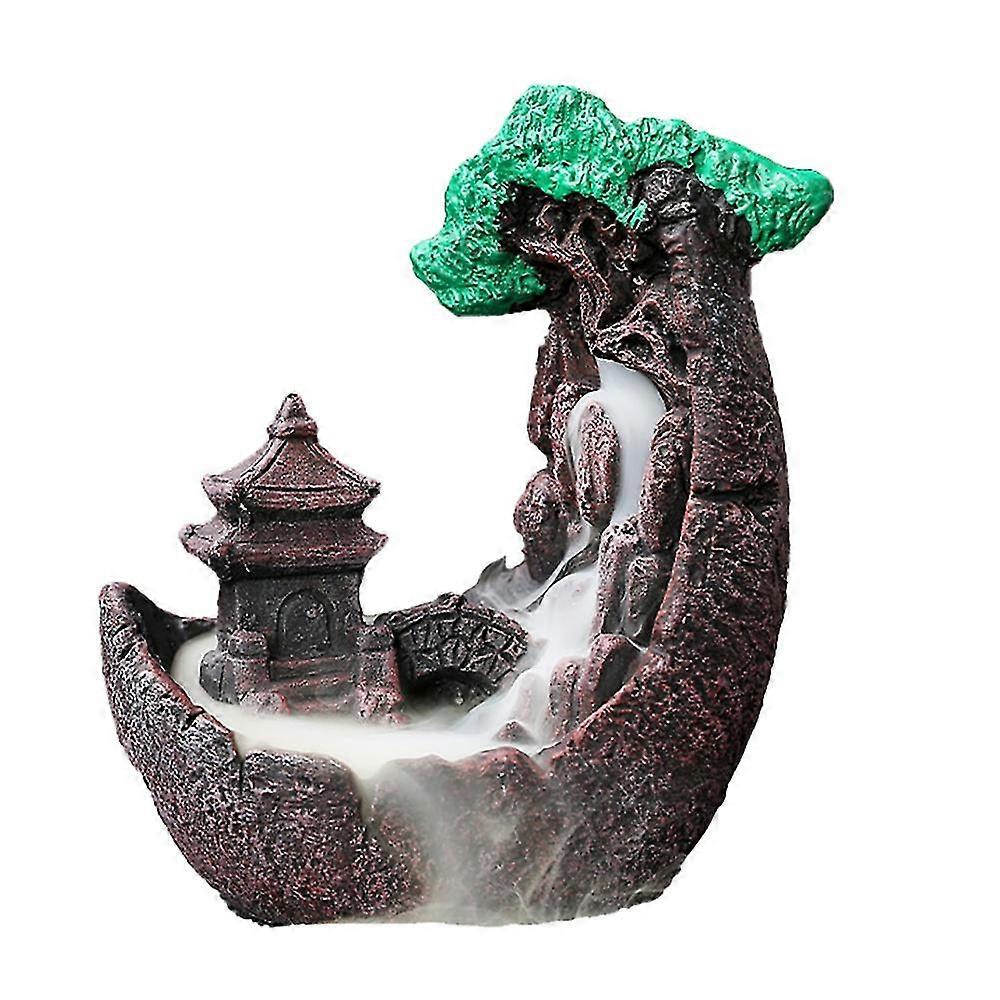 Reflux Incense Holder Ceramic Backflow Waterfall Smoke Home Decor