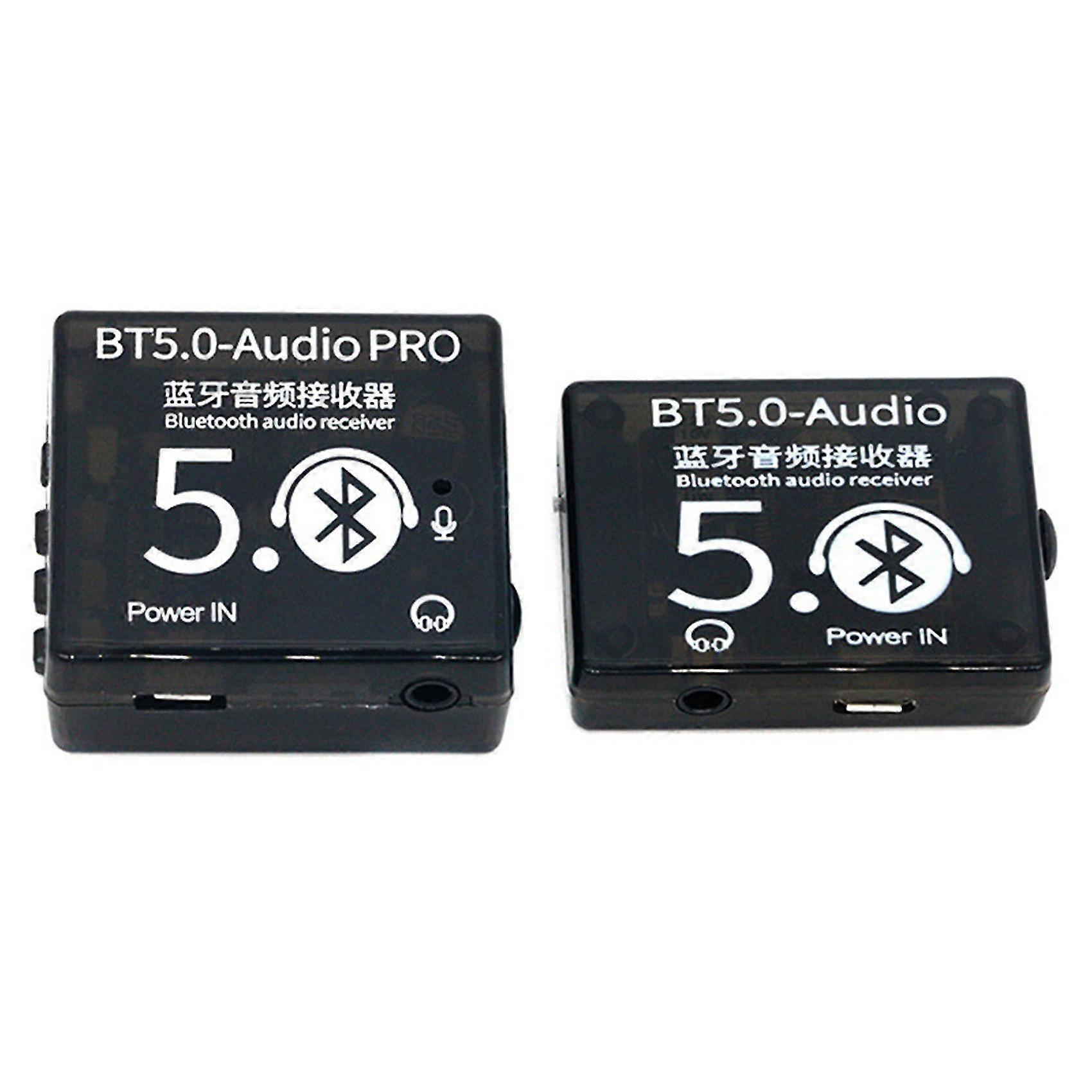 2pcs Bluetooth Board Audio Receiver Bt5.0 Pro+ Bt5.0 Module With Case