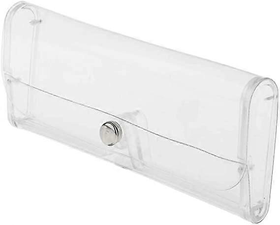 5 Pack Clear Plastic Glasses Protector Case Glasses Case Holder