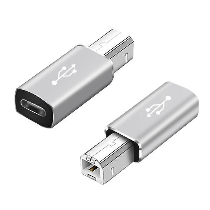 USB C Female to Type C Adapter for Laptop Tablet Instrucment Printer