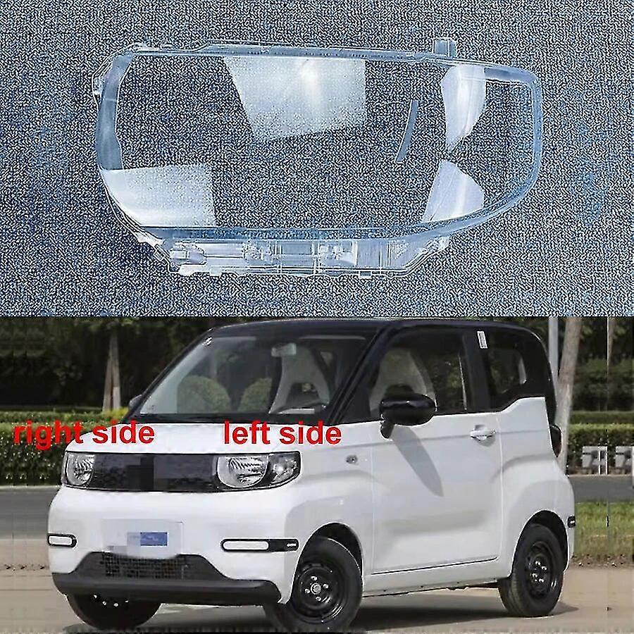 For Chery Qq Ice Cream 2022 2023 Car Accessories Headlight Lens Cover Headlamp Shell Lampshade Transparent Shade Mask Plexiglass