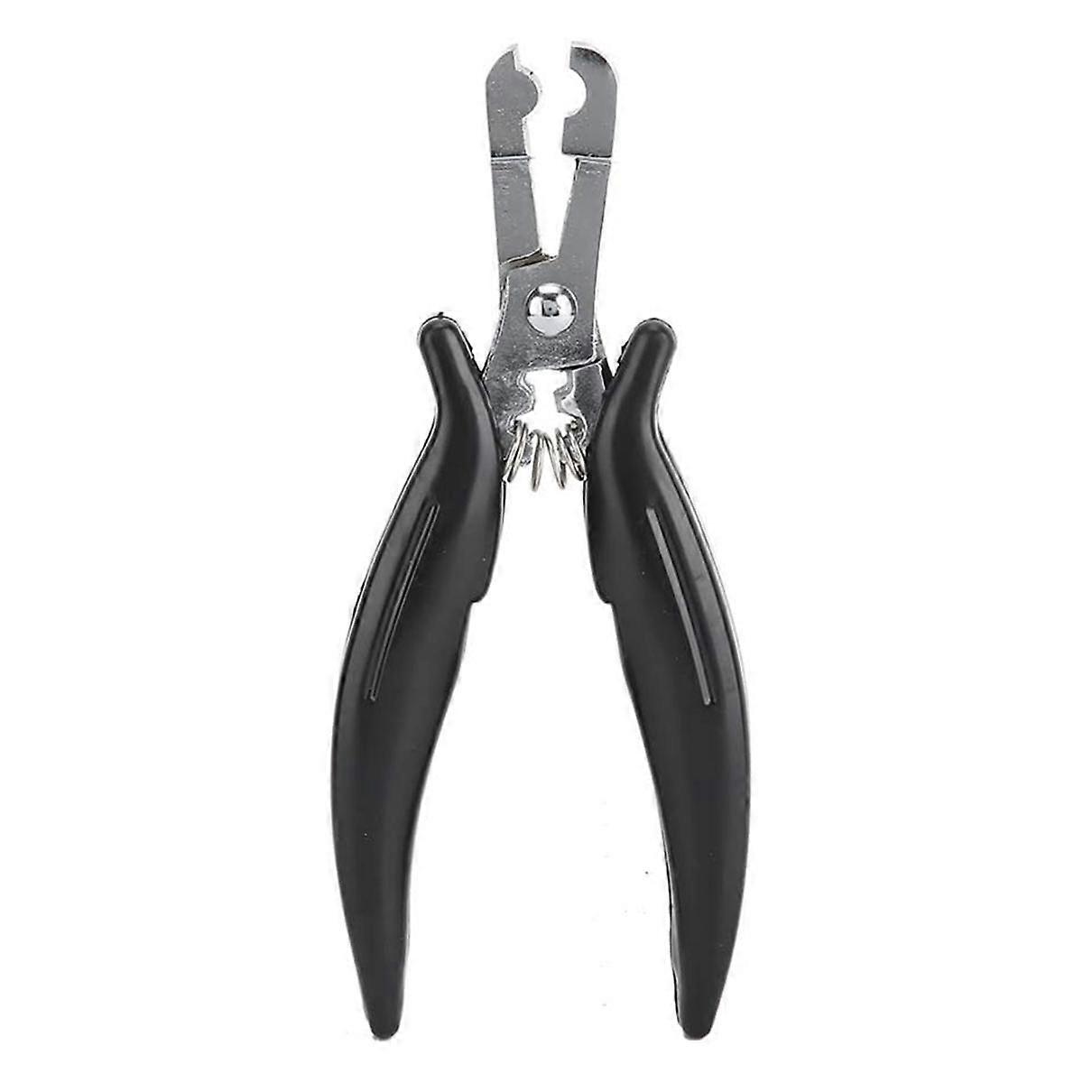 Pince pour extensions de cheveux, poignée antidérapante en acier inoxydable, outils pour extensions de cheveux et perruques