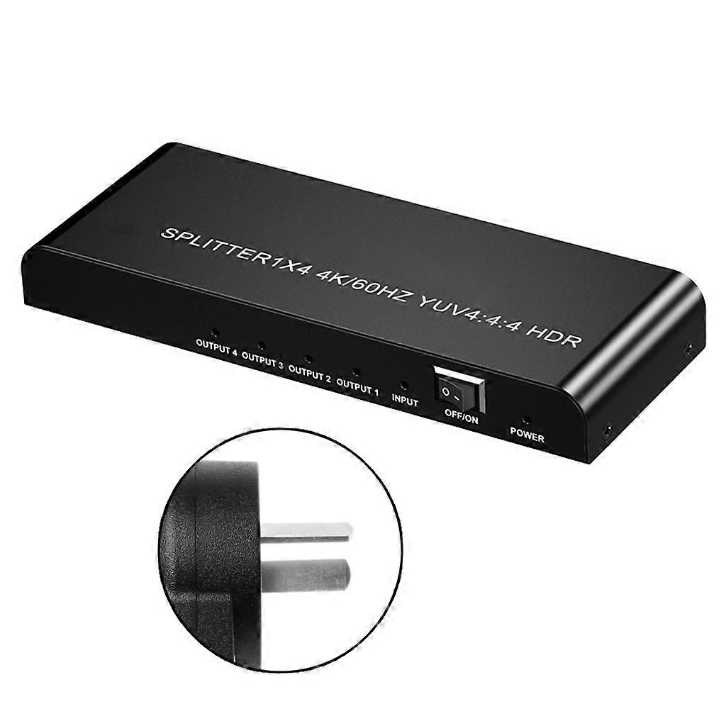 HDMI-compatible splitter 2.0 version one point four H-D video splitter converter HDMI-compatible 2.0 spliter