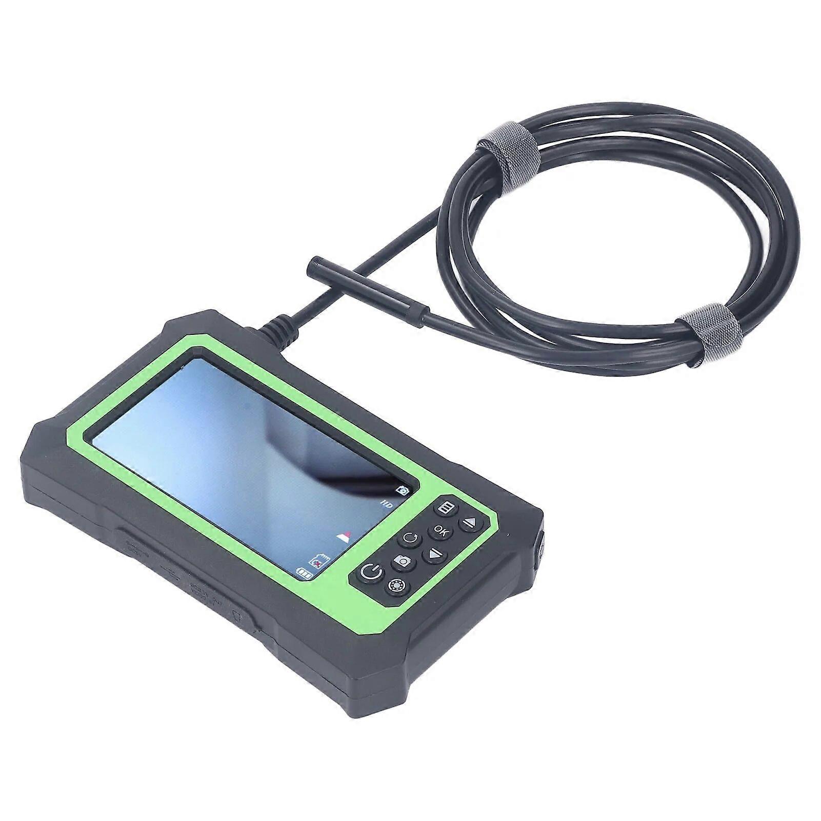 Inspection Endoscope Recording Function Wide Application 8mm Lens IP67 Waterproof Industrial Borescope 1080P for Inspection