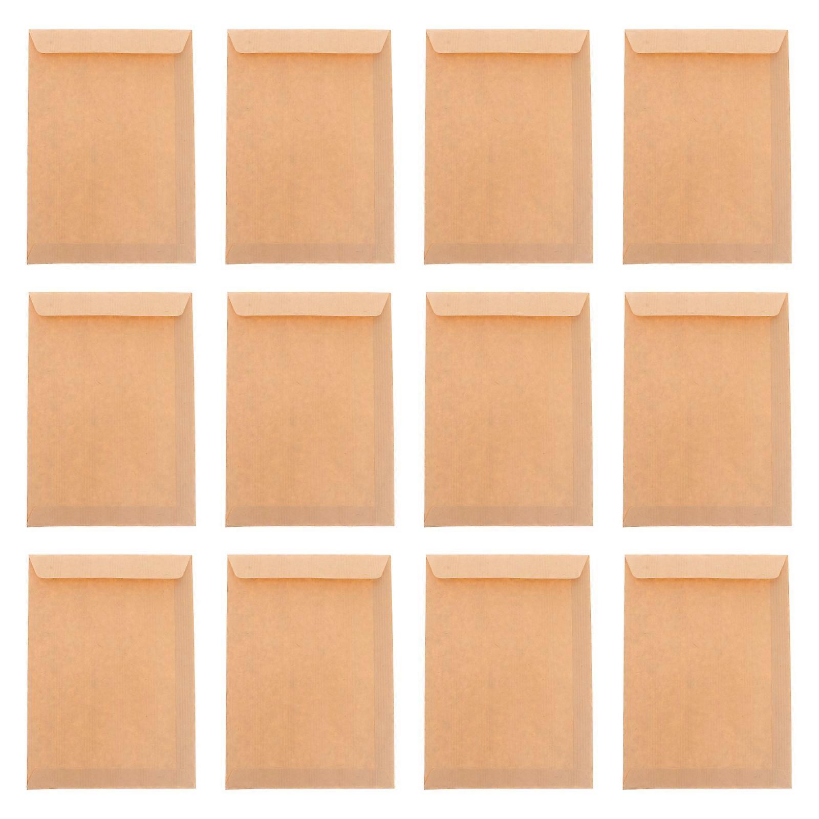 50 Pcs Envelops Classic Envelope Recycled Envelopes Envelopes Shipping Plain Color Envelope Kraft Paper Envelopes