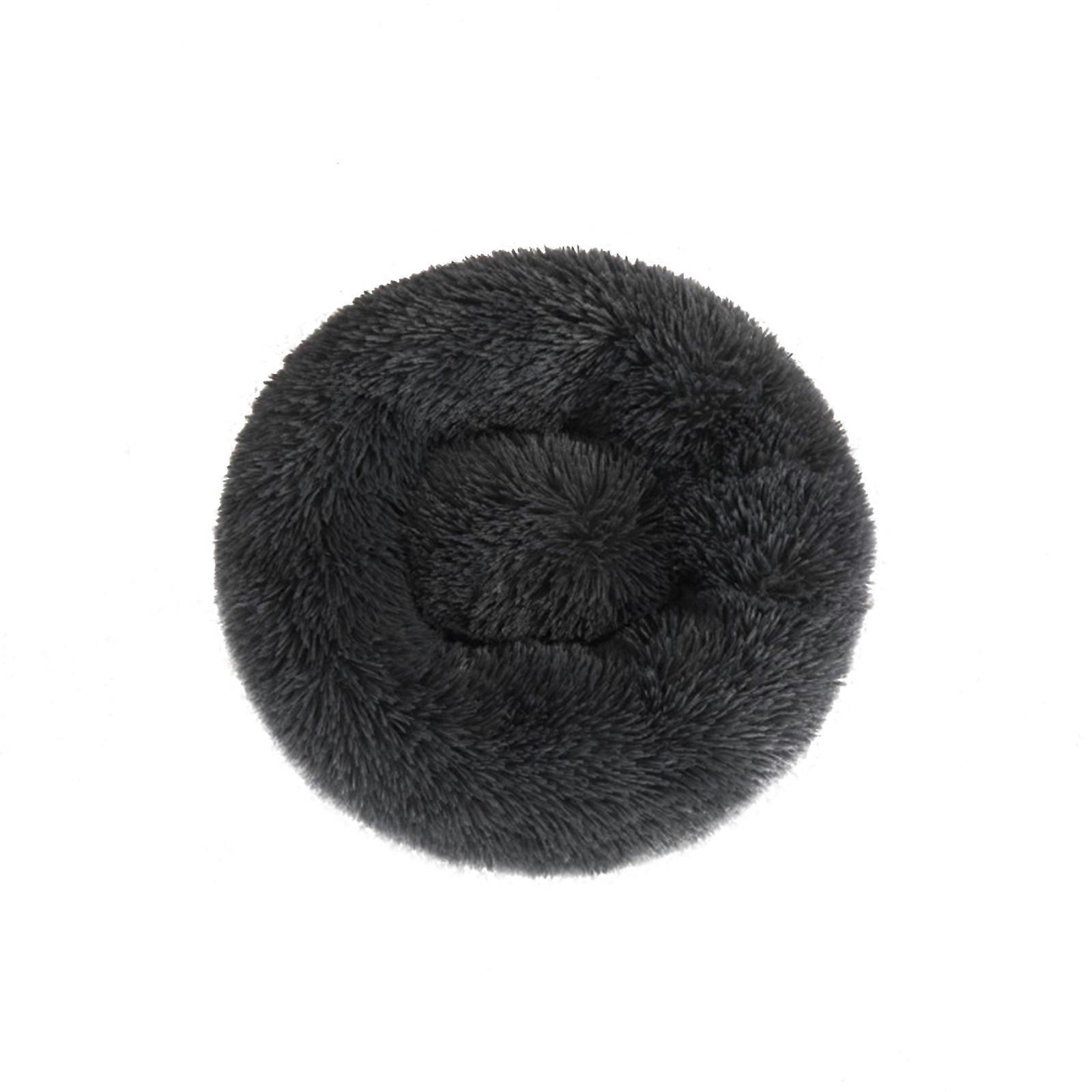 2023 מיטת כלבים מרגיעה חמה חדשה לכלבים גדולים סופגנייה רחיצה מיטת חיות מחמד גדולה אנטי חרדה עגולה רכה קטיפה דמוית פרווה מיטת כלבים