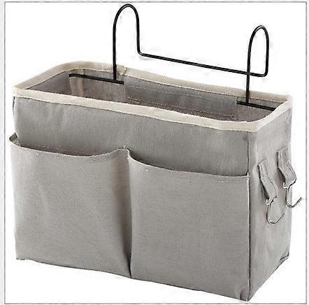 3pcs Bedside Storage Hanging Basket Multi-Pocket Organizers Hanging Storage Suitable for College Dormitory On The Shelf Rack Bedroom (D-8D)