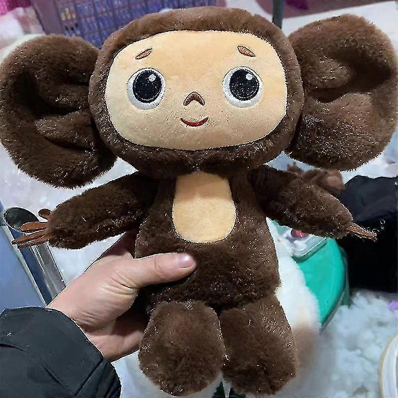 2023 Ρωσία Ταινία Cheburashka Πίθηκος Βελούδινο Παιχνίδι 30cm Kawaii Μωρό Παιδιά Ύπνος Κατευνάστε Κούκλα Παιχνίδια για τα παιδιά Δώρο