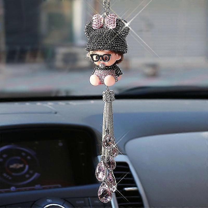 سيارة الرؤية الخلفية مرآة قلادة ، سيارة سبائك معدنية قلادة الديكور