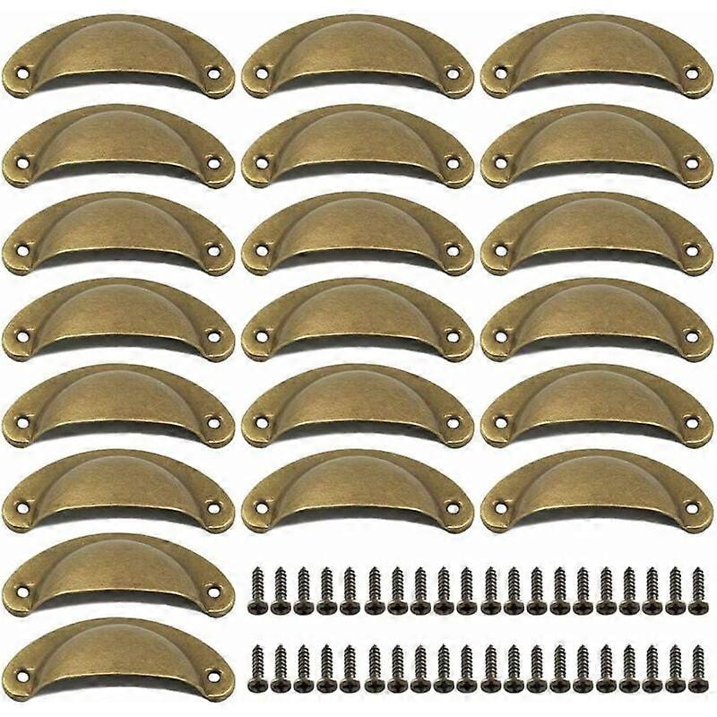 20 piezas de muebles vintage Mango de concha