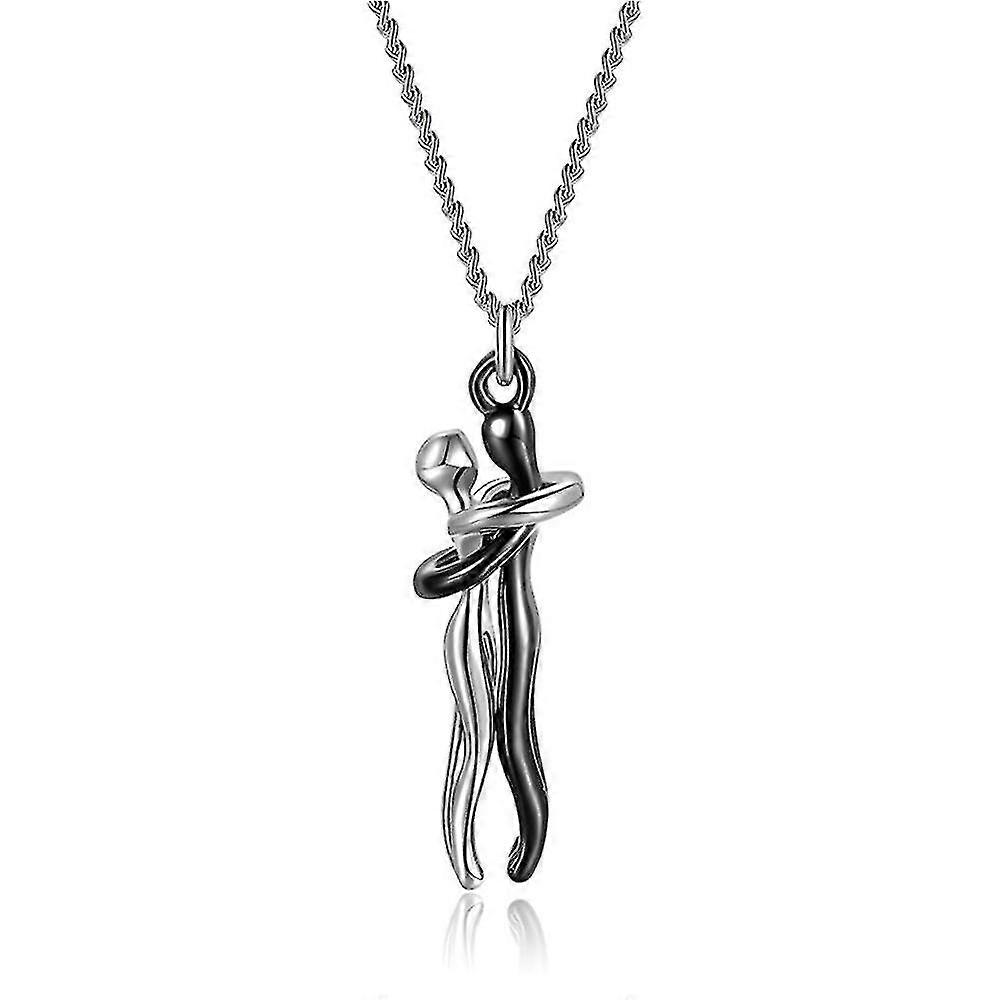 Hug Necklace, Affectionate Hug Necklace For Couples