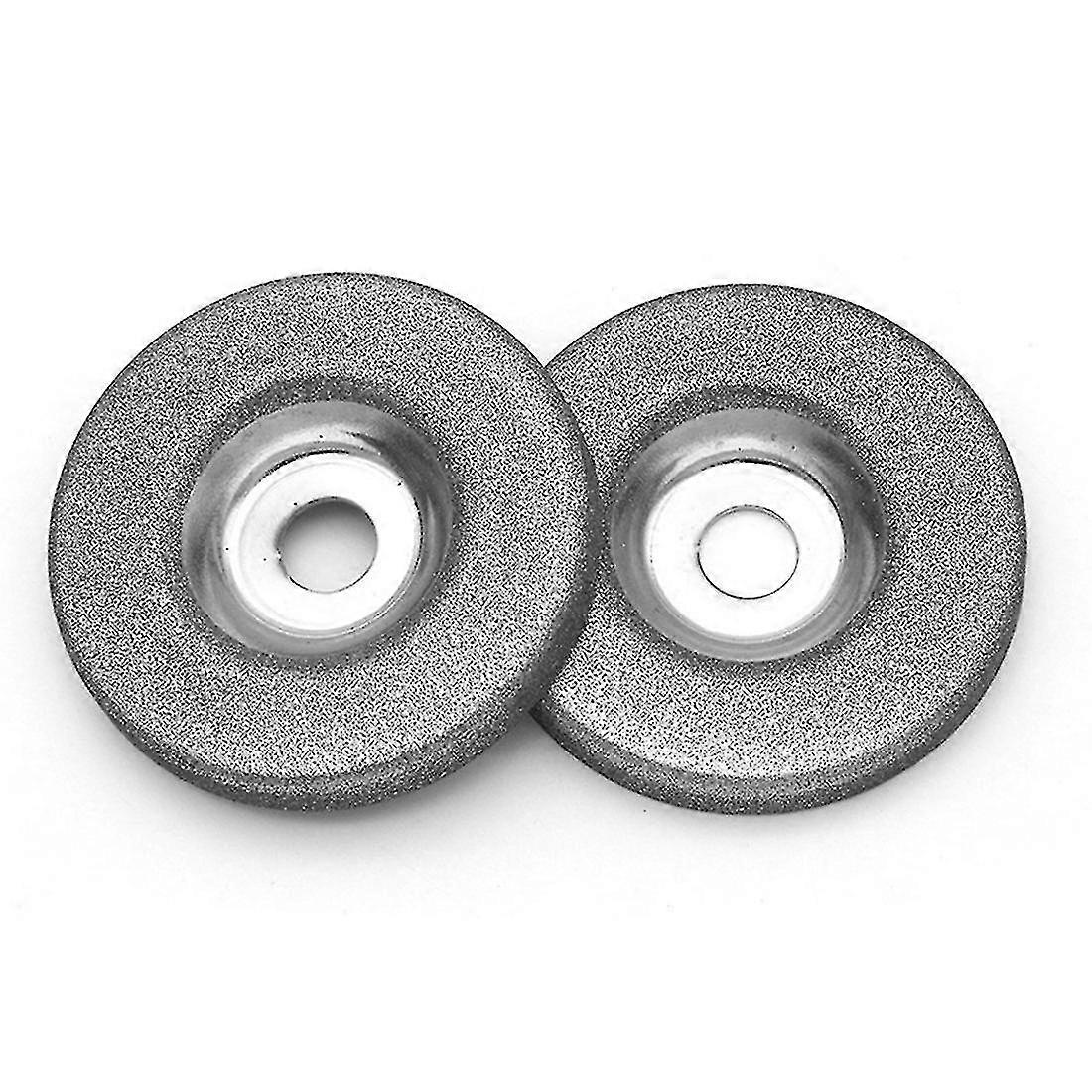 2pcs 50mm Diamond Grinding Wheel Disc For Electric Multifunctional Sharpener Grinder Sharpening Acc