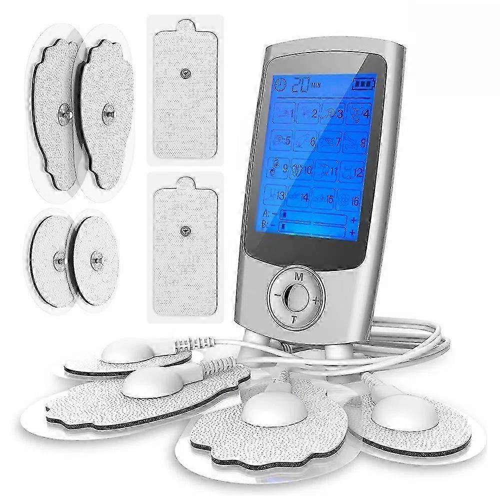 TENS meridian physiotherapy device 24-mode AB channel shoulder and neck massager EMS pulse massager