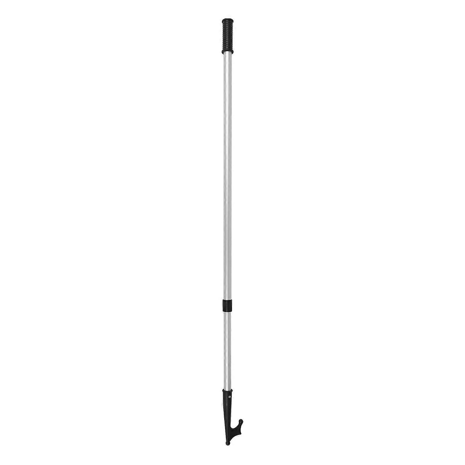 Non-slip Boat Hooks, Ergonomic Handle, Heavy Duty, Adjustable, Lightweight, Telescopic, for Boat, Yacht, 2 Stages: 121.9-218.4cm/48-86in