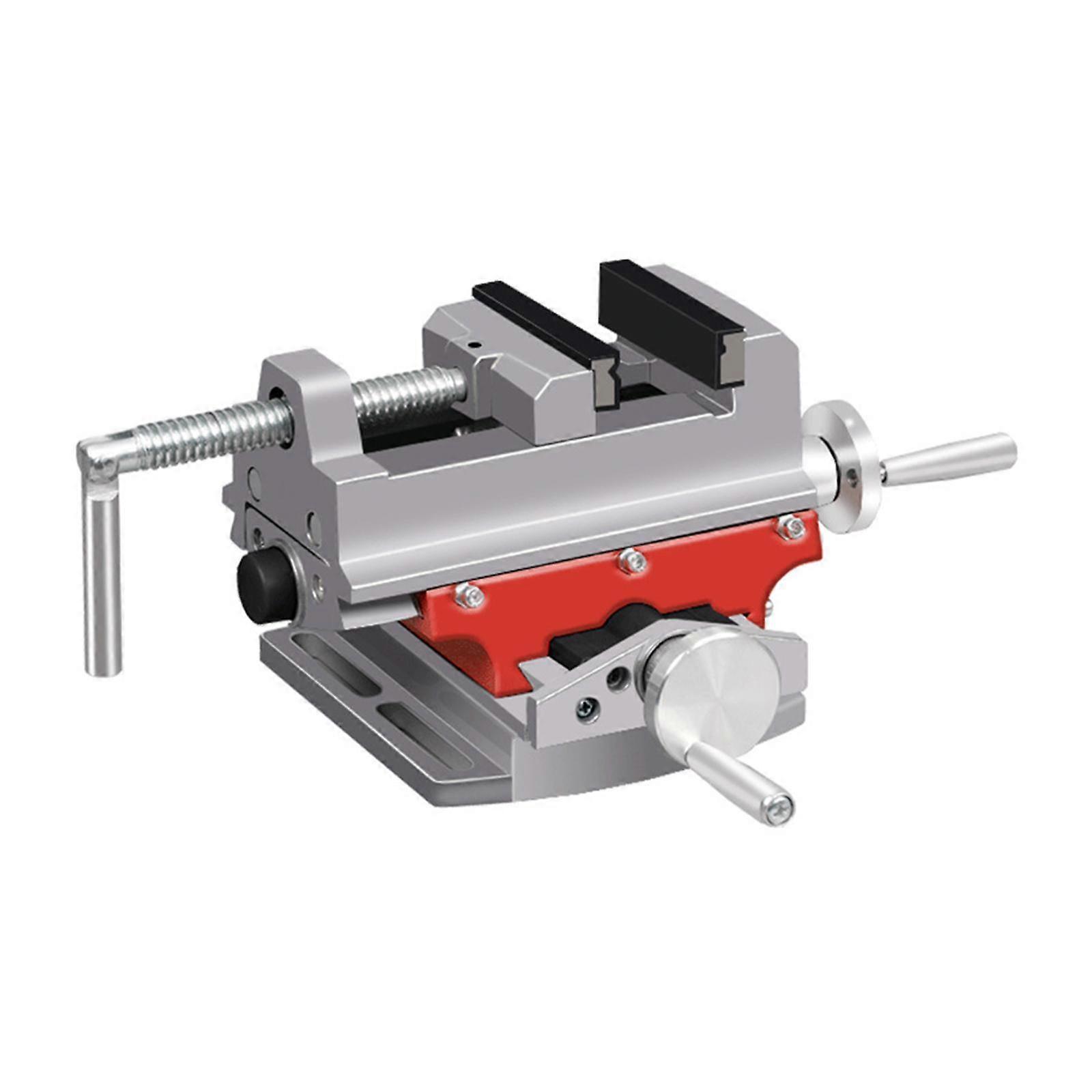 Clarmp Vise DIY Cross Slide Drill Press Vise for Drilling Crafting Sculpting
