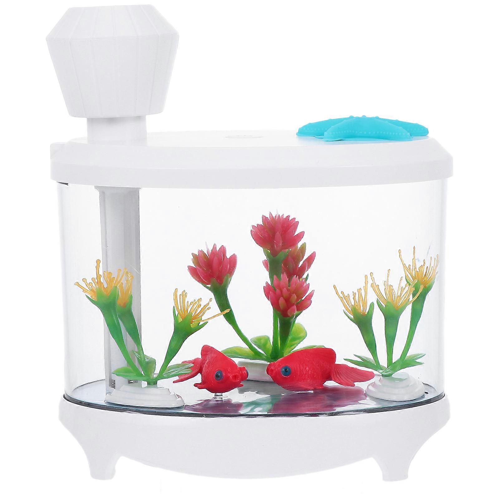 Night Light Mini Fish Tank Humidifier Creative USB Air Humidifier Diffuser