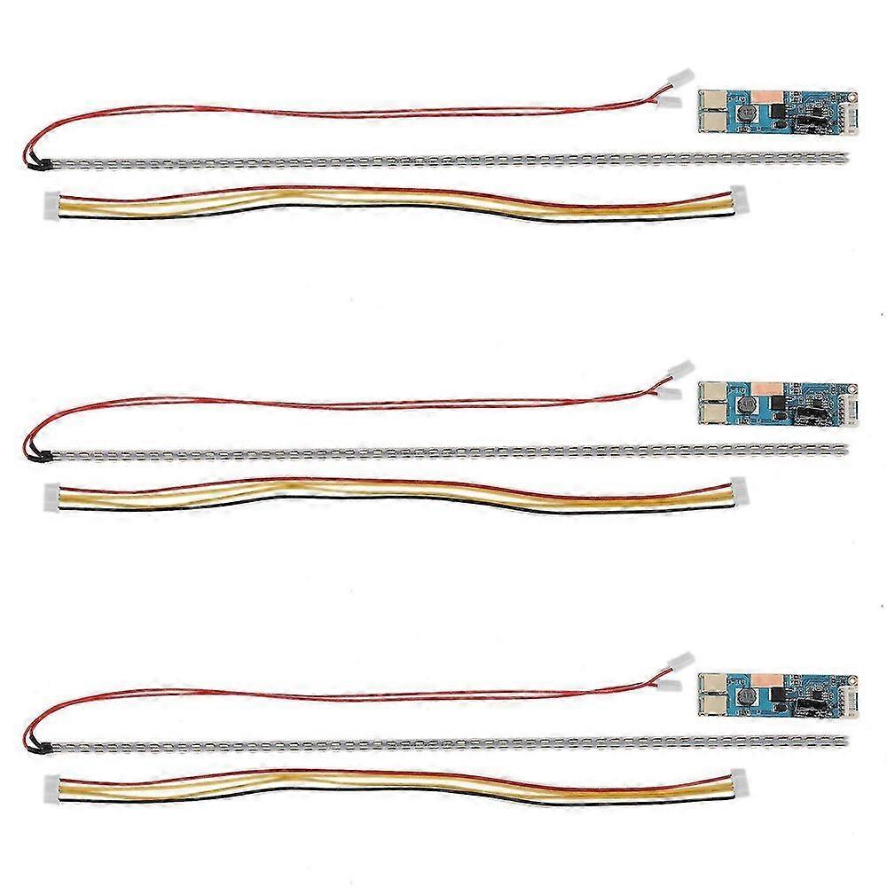 6pcs 355mm LED Backlight Strip Kit suitable for Update CCFL LCD Screen to Monitor