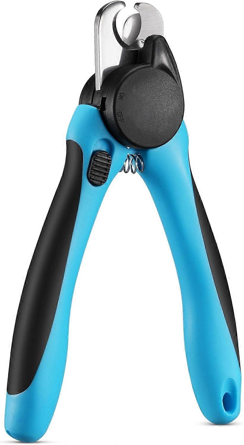 Pet Nail Clipper with Safety Guard and LED Light for Easy Grooming, Professional Pet Grooming Tool for Dogs and Cats
